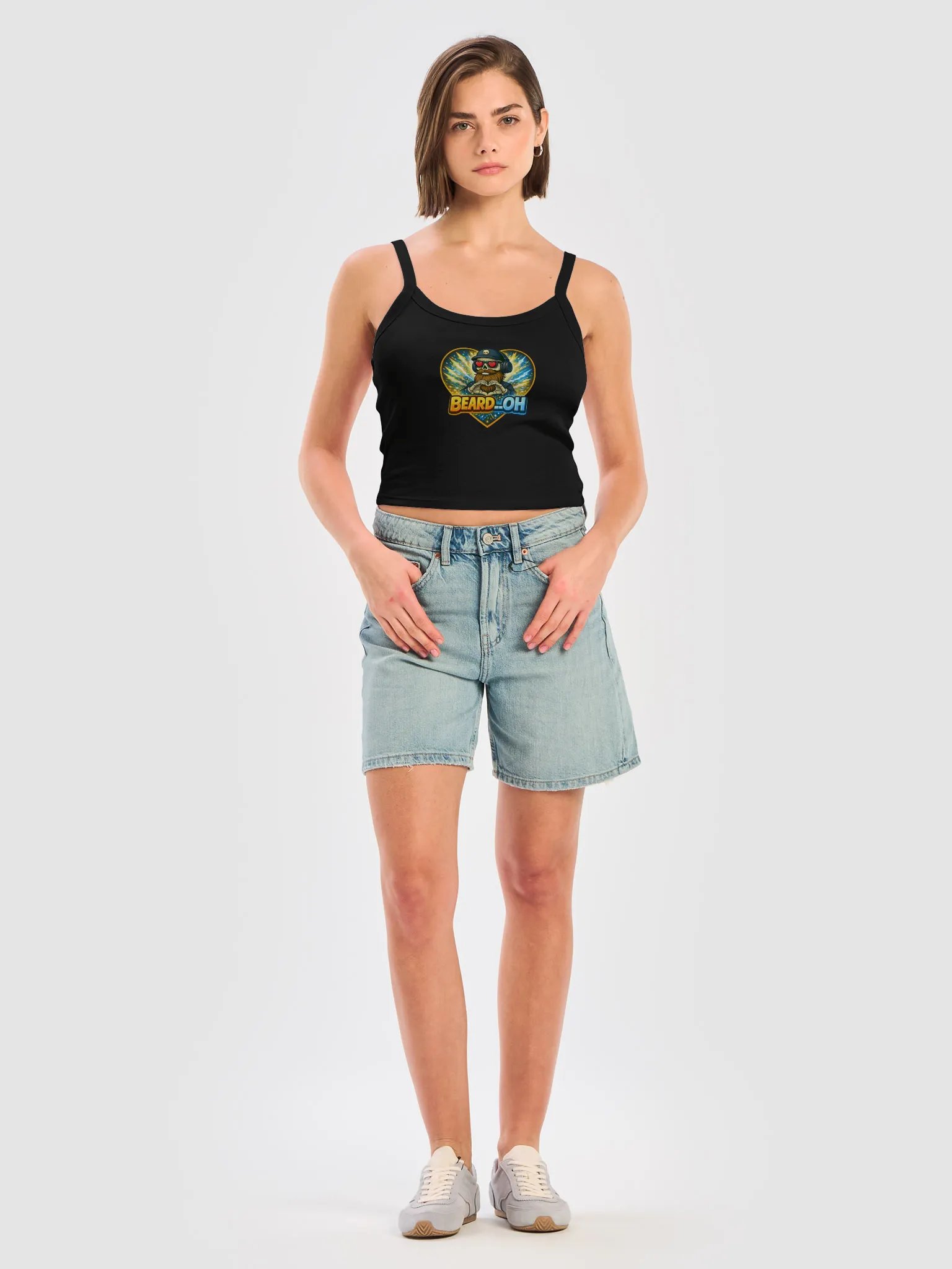 Beard__Oh Micro-Rib Tank Top product image (3)