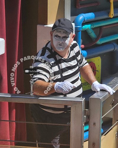 Tom the mime - SeaWorld Orlando #tomthemime #seaworldorlando