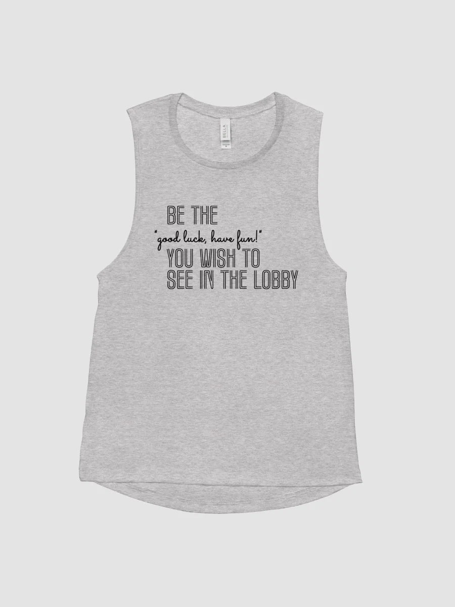 GLHF Tank (light colors, dark lettering) product image (1)