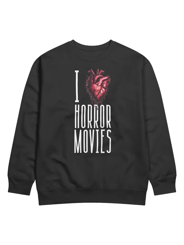 I Love Horror Movies (Heart) - Sweatshirt product image (1)
