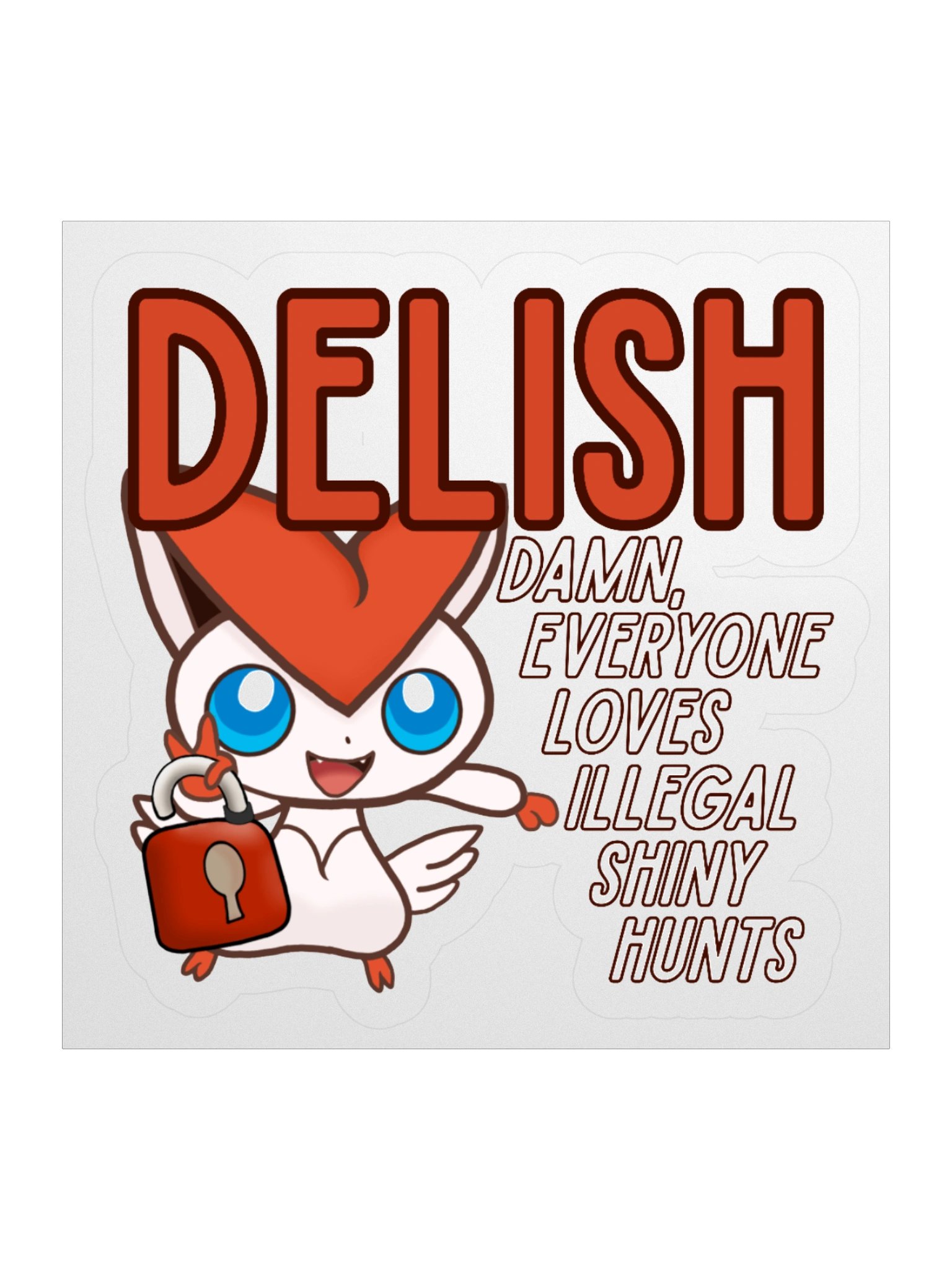 DELISH Sticker product image (1)