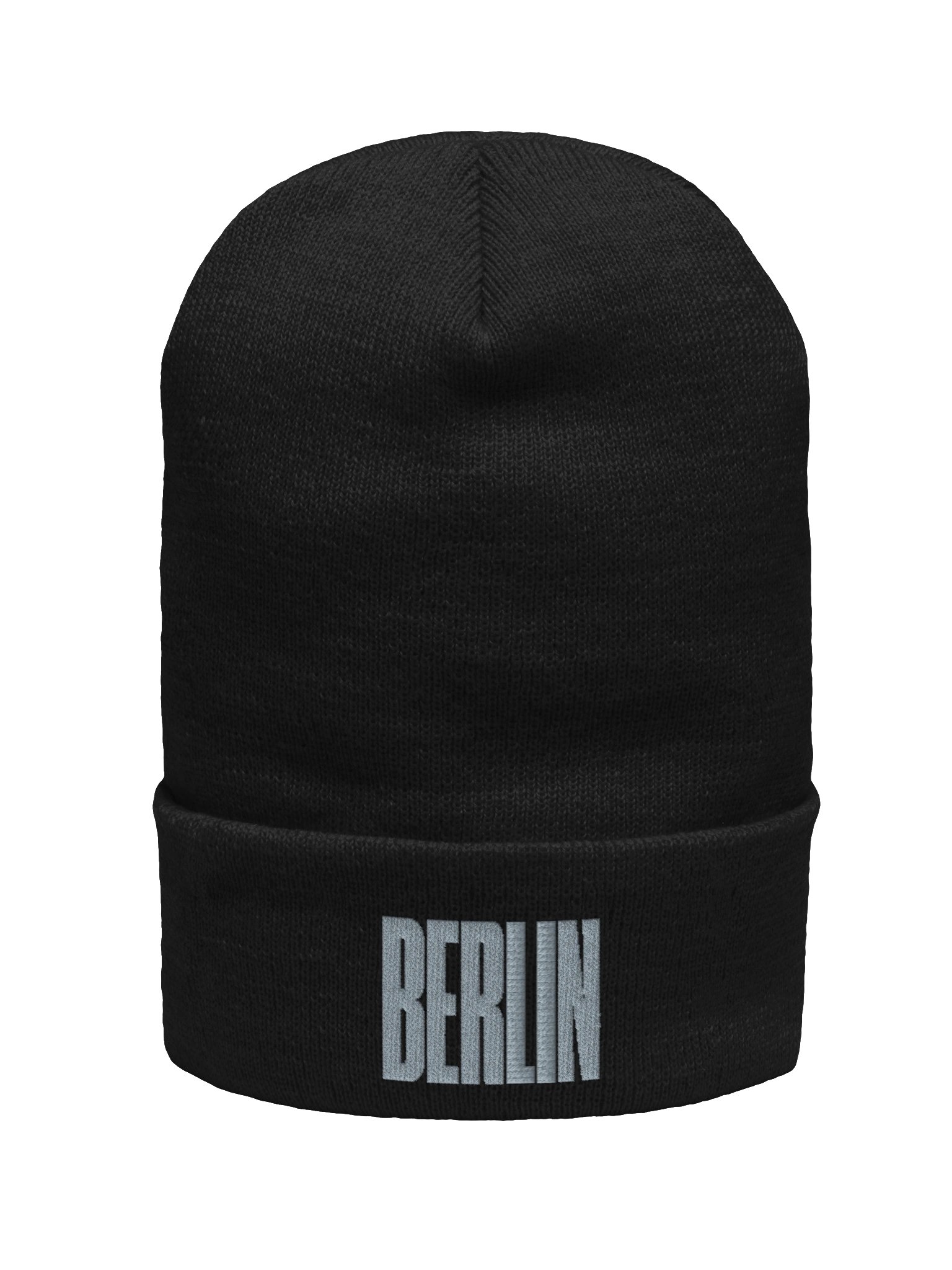 Berlin Embroidered Cuffed Beanie product image (1)