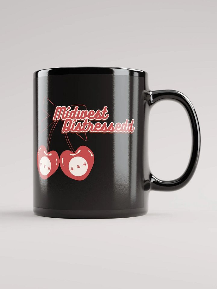 444 Cherries Black Mug product image (2)