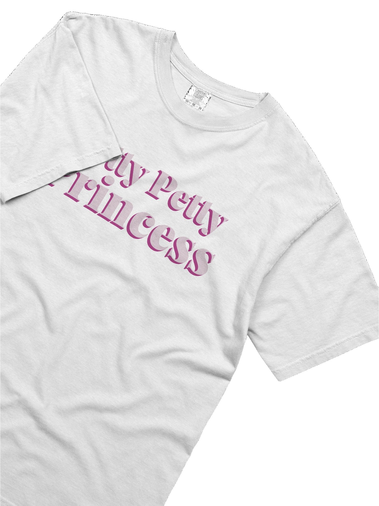 Petty Petty Princess T-shirt - Light Pink product image (5)