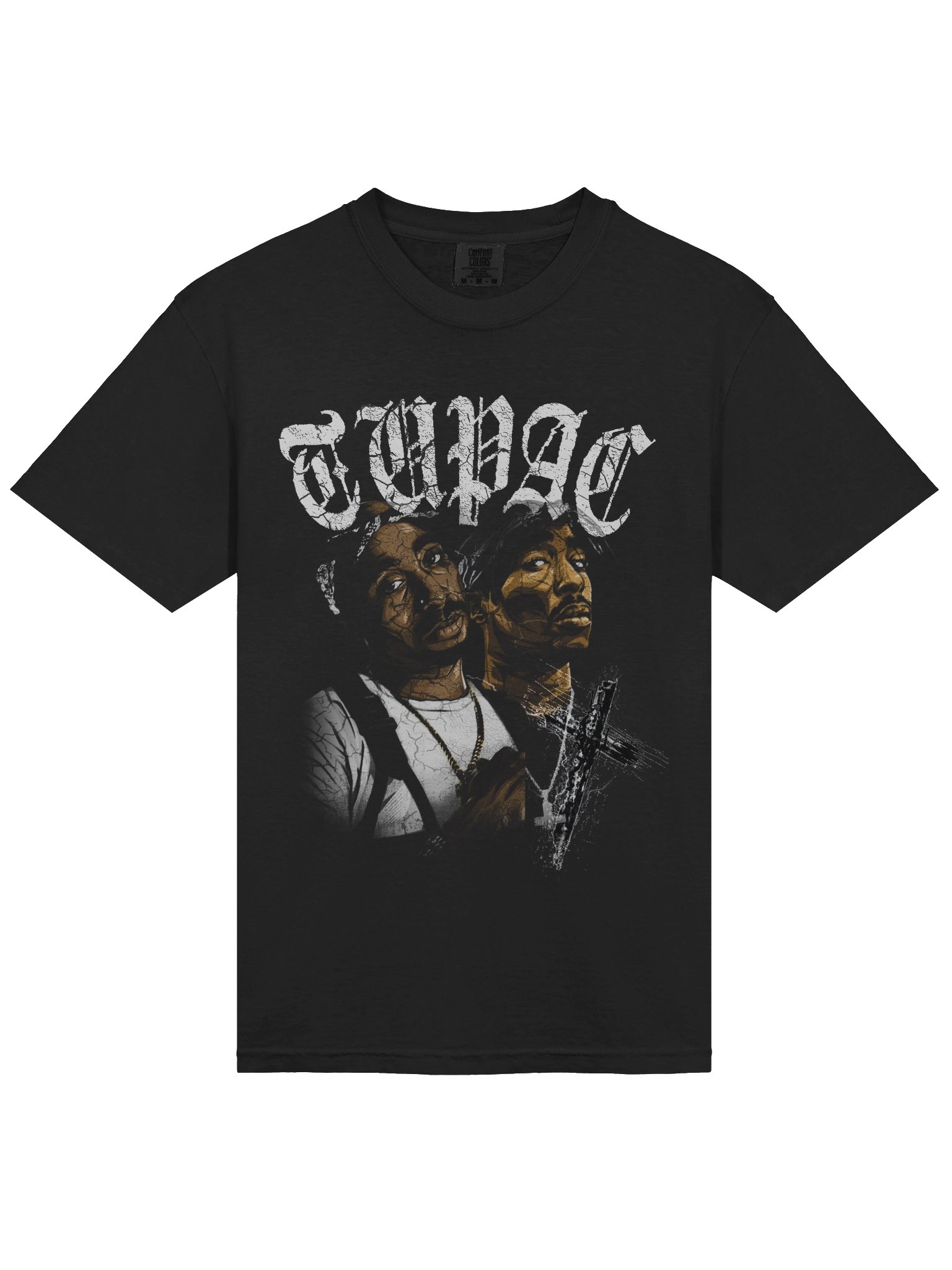2Pac Hip Hop Legend Black Tee product image (3)
