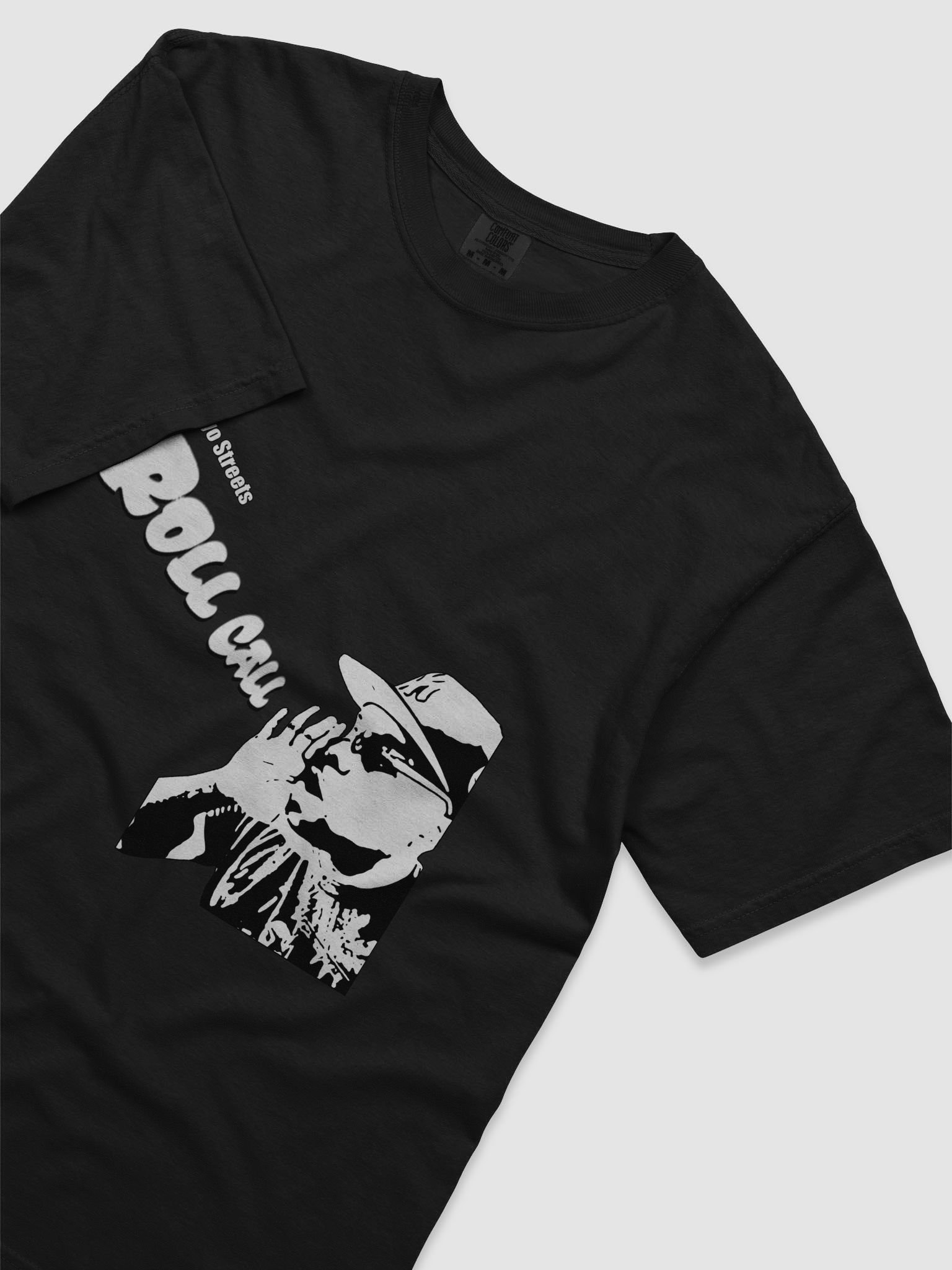 Black & white Roll Call Heavy Tee product image (5)