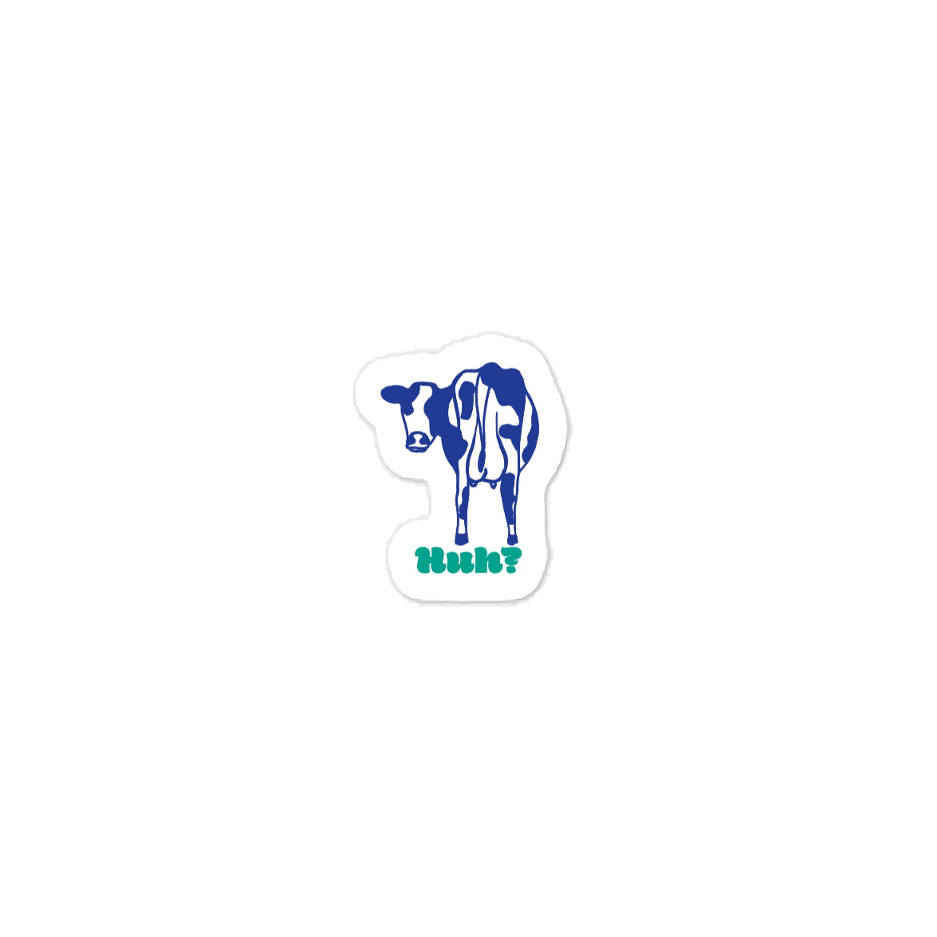 Huh? - Vinyl Sticker product image (1)
