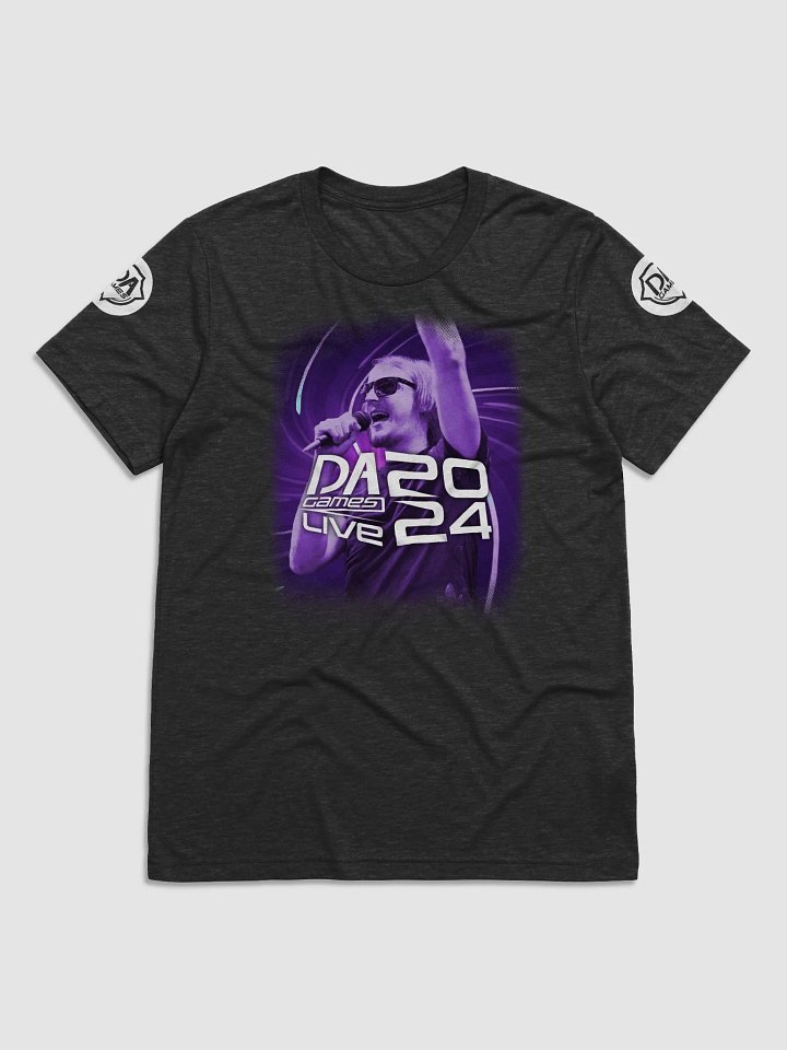 DAGames Live 2024 Official Shirt (Dark Mode) product image (1)