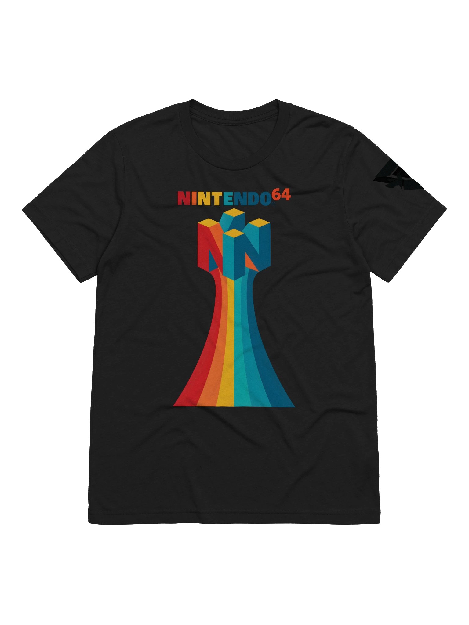 N64 Color Lines Triblend Tee product image (1)