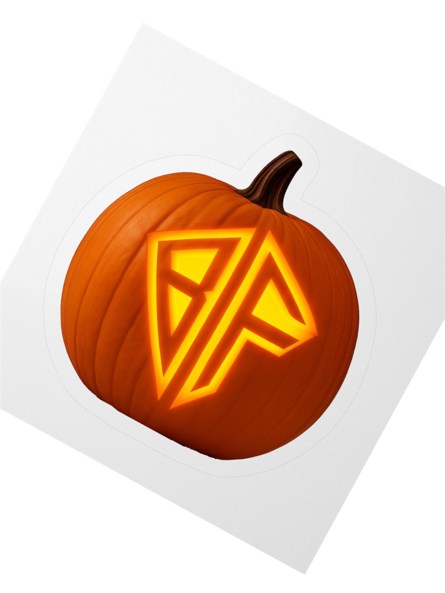 Beefy Pumpkin Sticker product image (2)