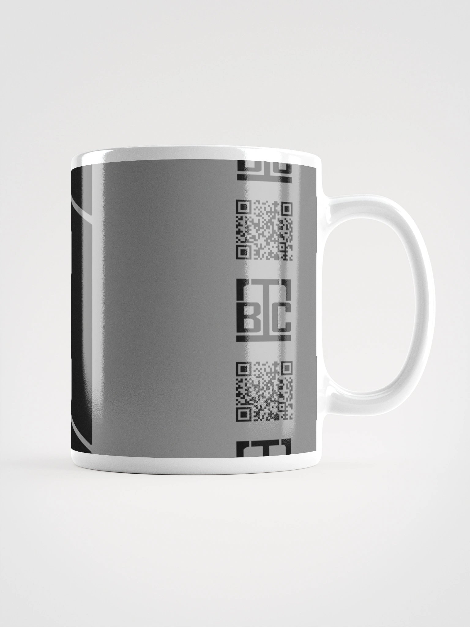 Capacitor Glossy Mug - GRAY product image (3)