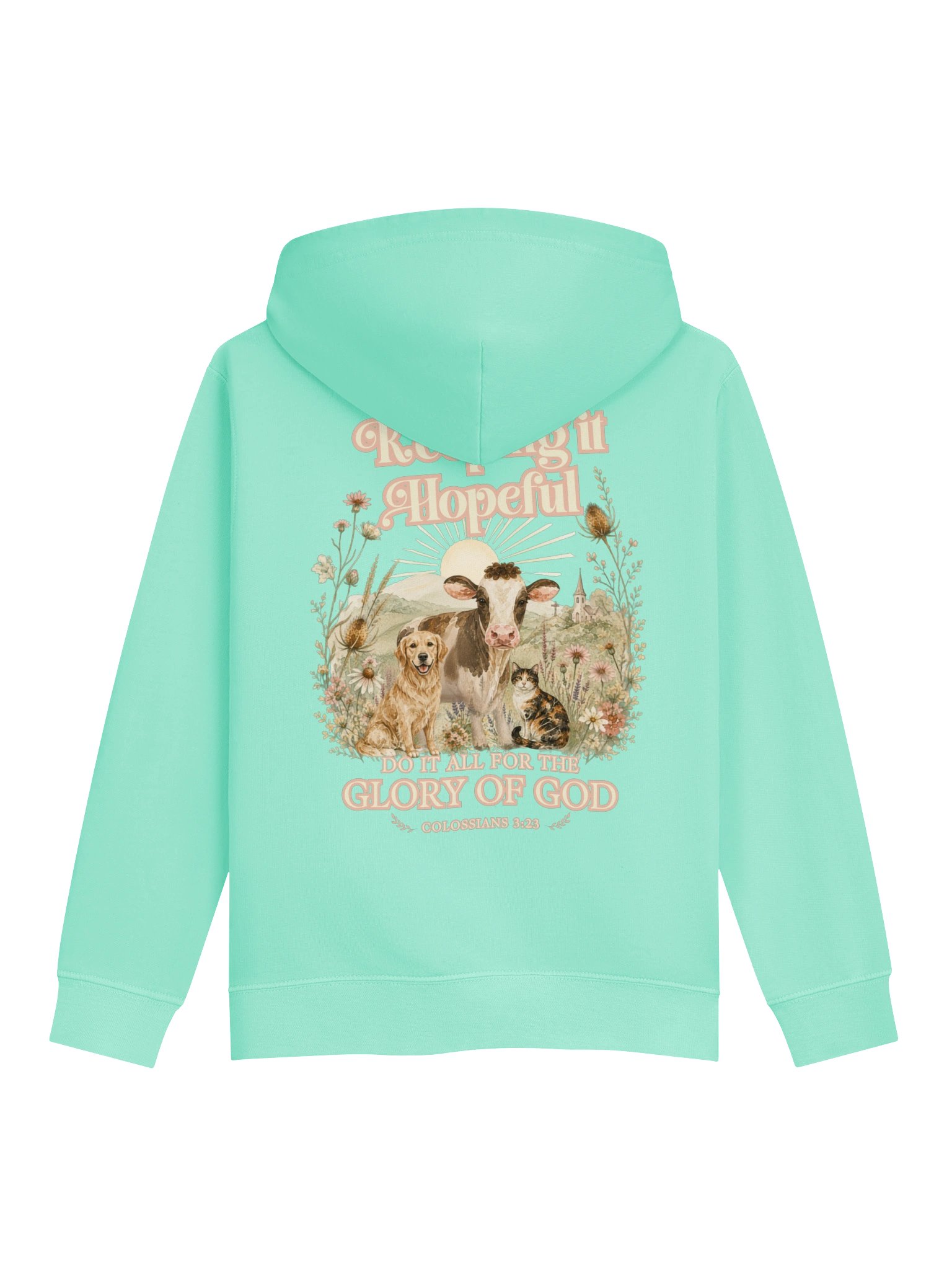 Youth Glory of God Fleece Hoodie product image (5)