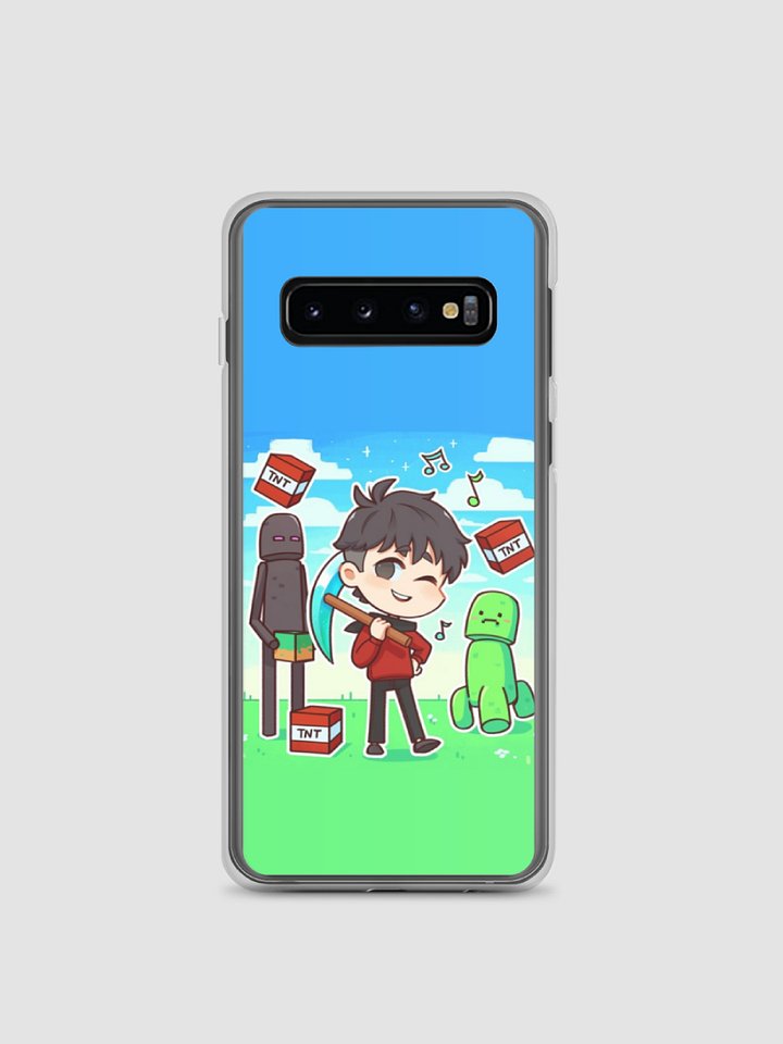 [Minecraft number one] Clear Case for Samsung® product image (1)