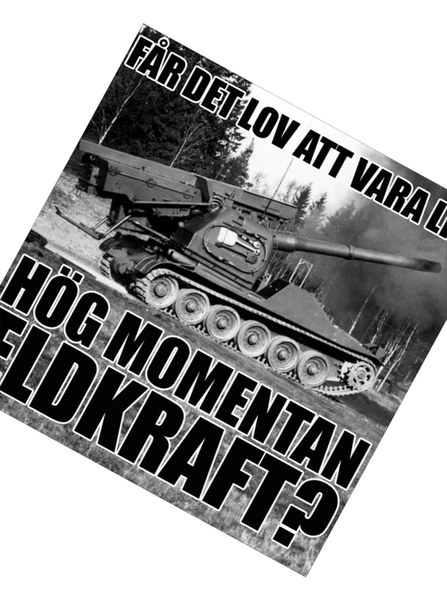 Får det lov att vara lite hög momentan eldkraft? -Bkan (Sticker) product image (3)