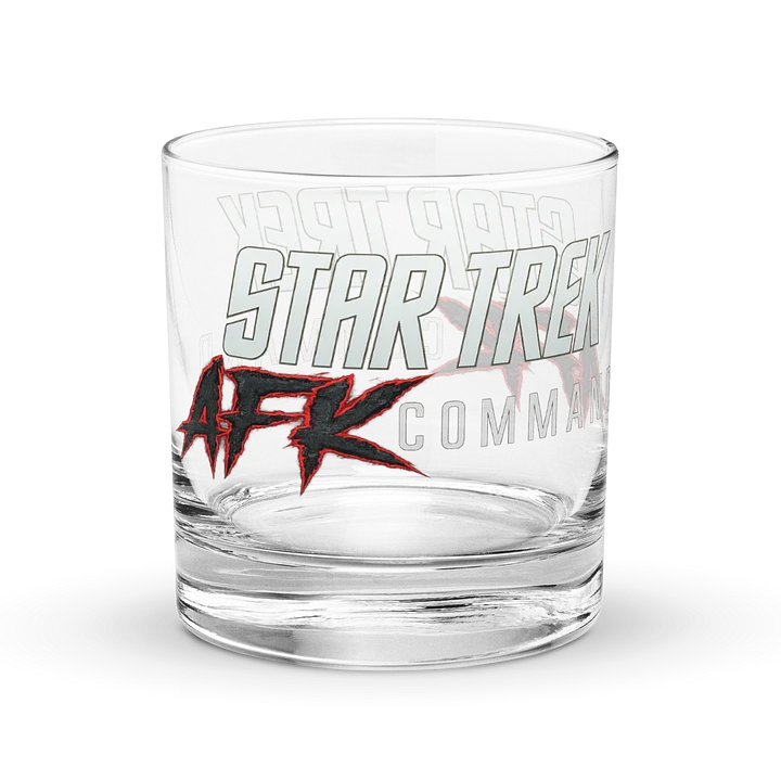 Star Trek AFK Command Rocks Glass product image (1)