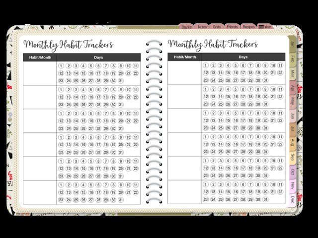 2024 Mahjong Digital Planner product image (8)