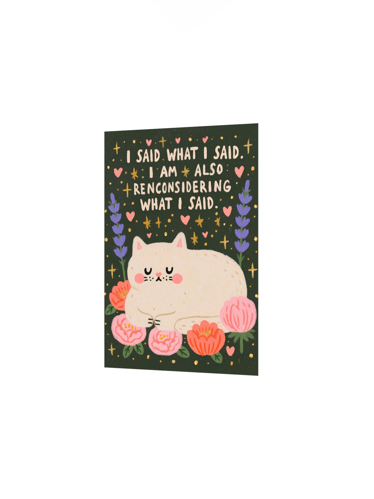 I Said What I Said Cat Poster product image (11)