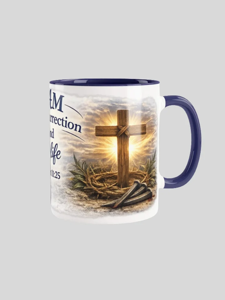Resurrection & Life Crown of Thorns Ceramic Mug product image (1)