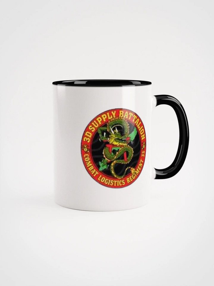 3rd Supply Battalion: Coffee Cup White Exterior/Black Interior product image (1)