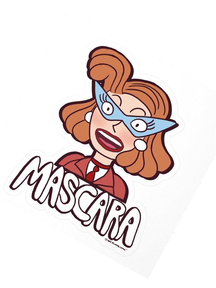 Miss Mabel™ Mascara Sticker - GRWM Girlhood™ product image (2)