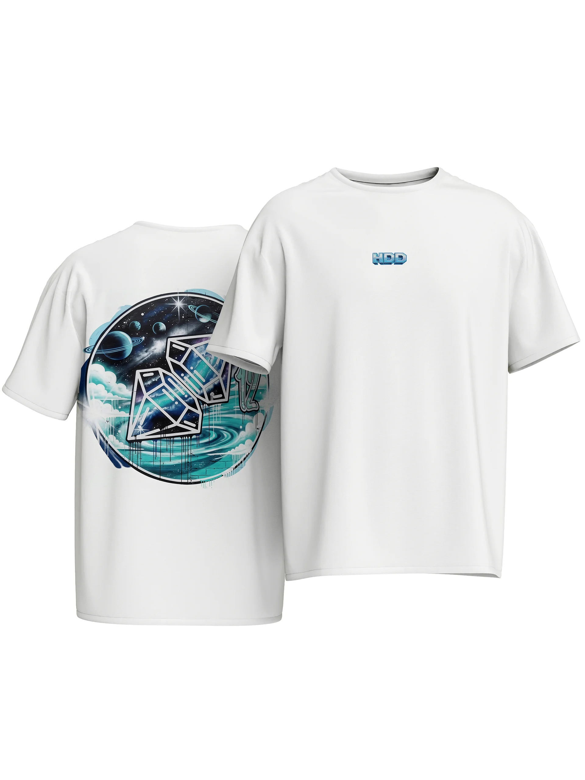 HDD Blue Space Tee product image (1)