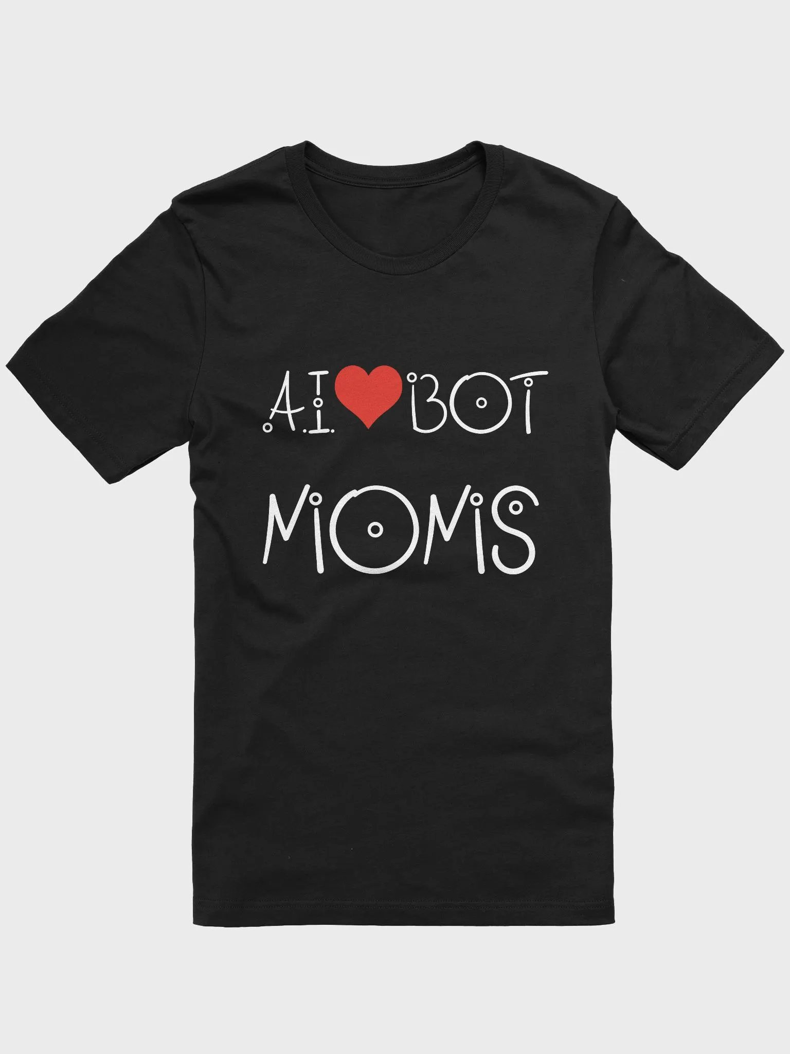 A.I. Heart Bot Moms Tee product image (1)