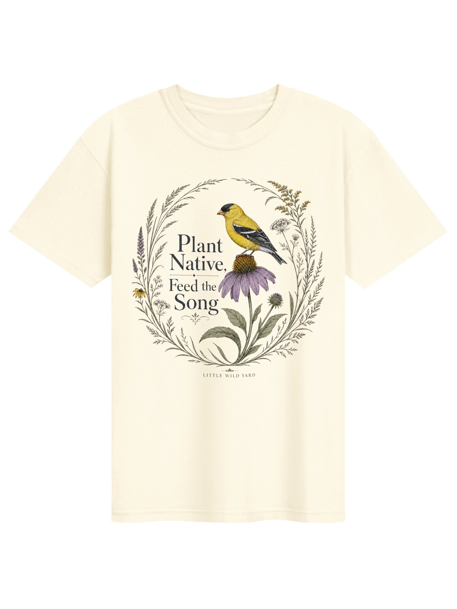 Plant Native, Feed the Song T-shirt product image (4)