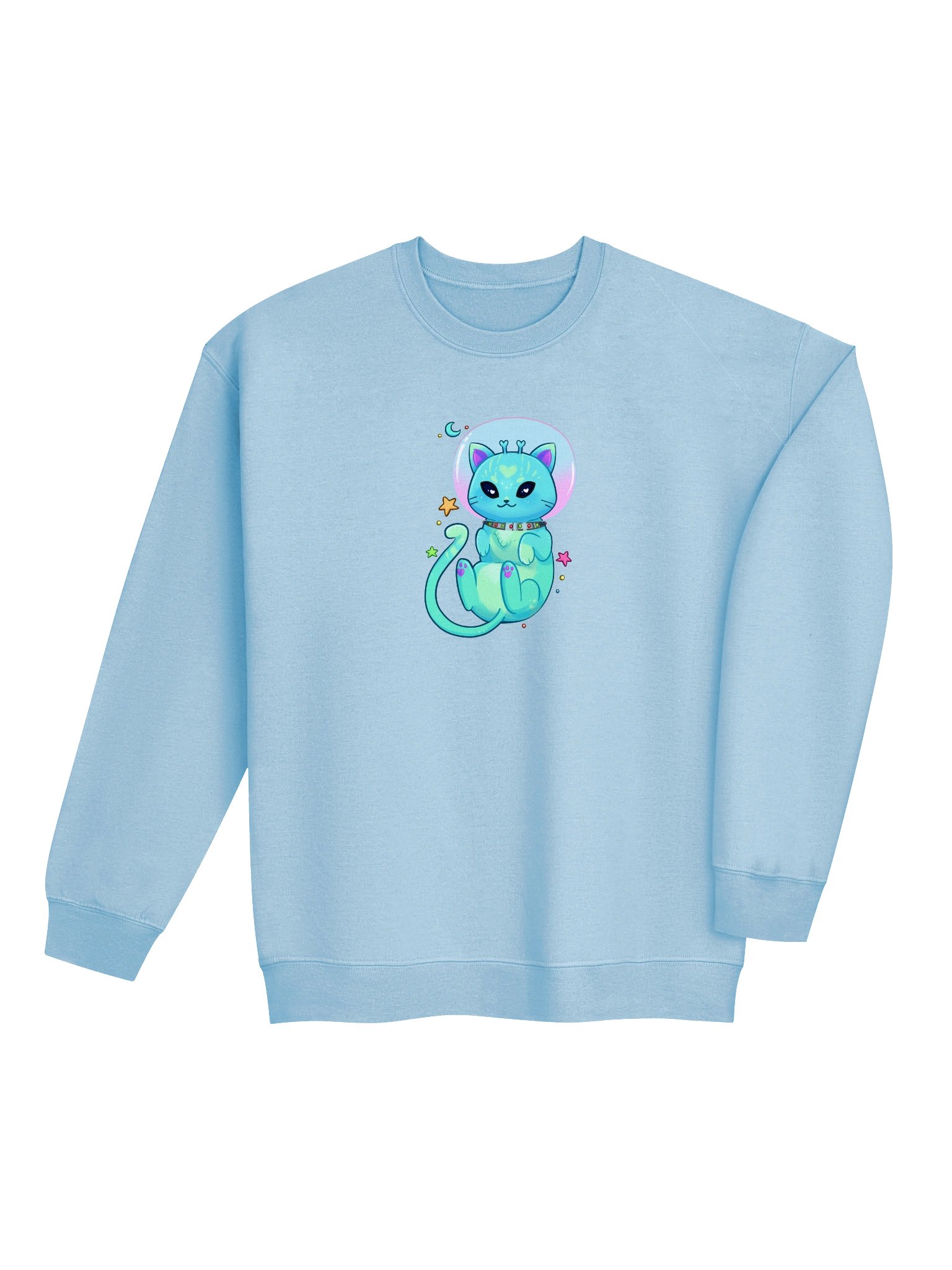 Space Cat Crewneck Sweatshirt product image (2)