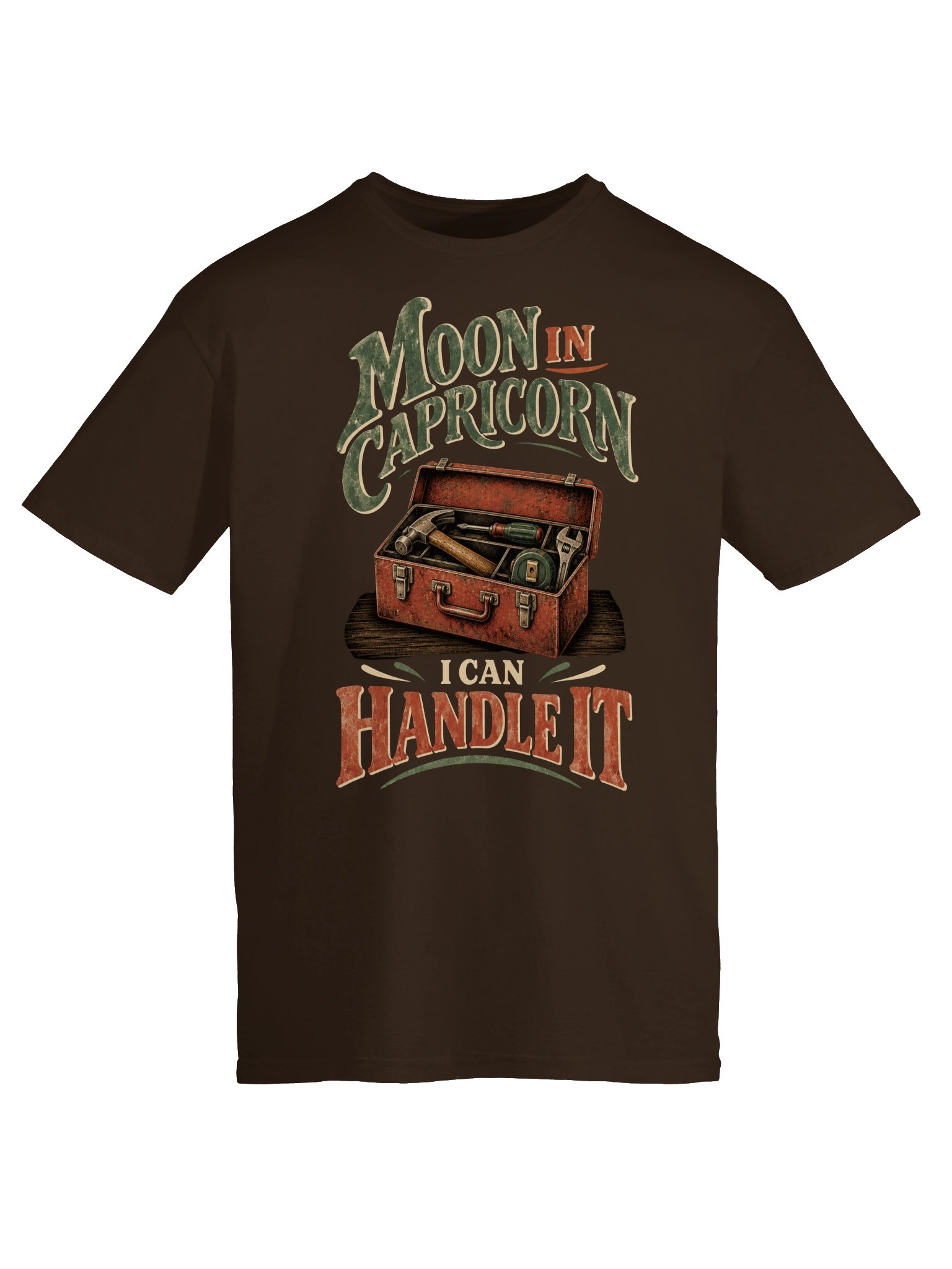 Moon in Capricorn I Can Handle It Tee product image (5)