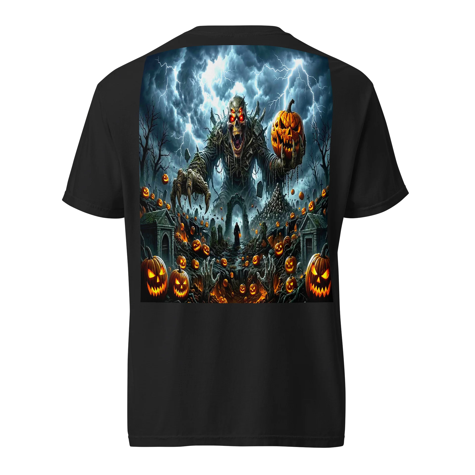 Halloween Skeleton Pumpkin Tee product image (4)