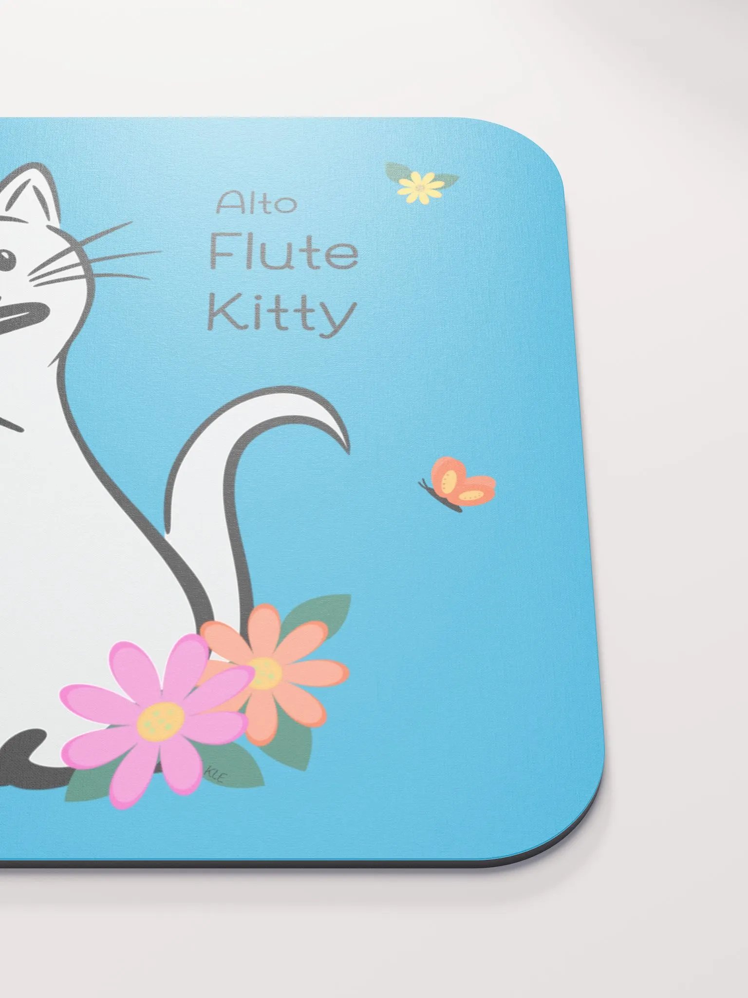 Flute Kitty Mouse Pad - Alto Flute product image (5)
