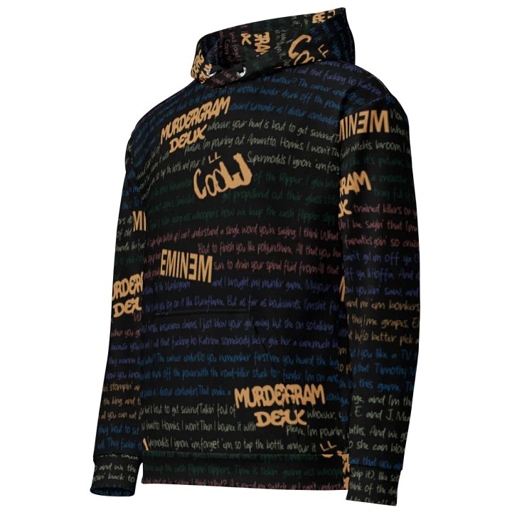 Murdergram Deux - LL Cool J ft. Eminem - BLACK/MULTI-COLOURED - Unisex Hoodie product image (1)