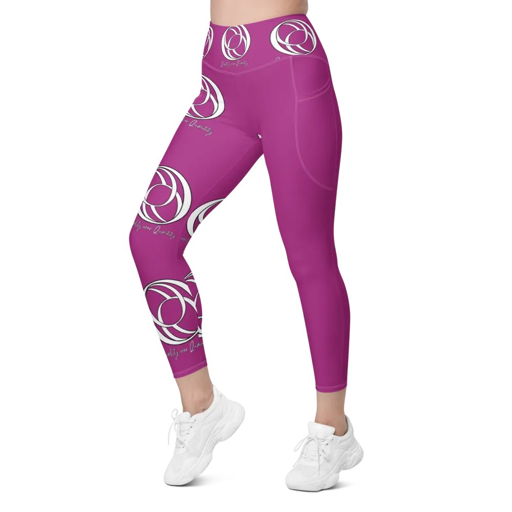 Women's Leggings (Violet) product image (10)