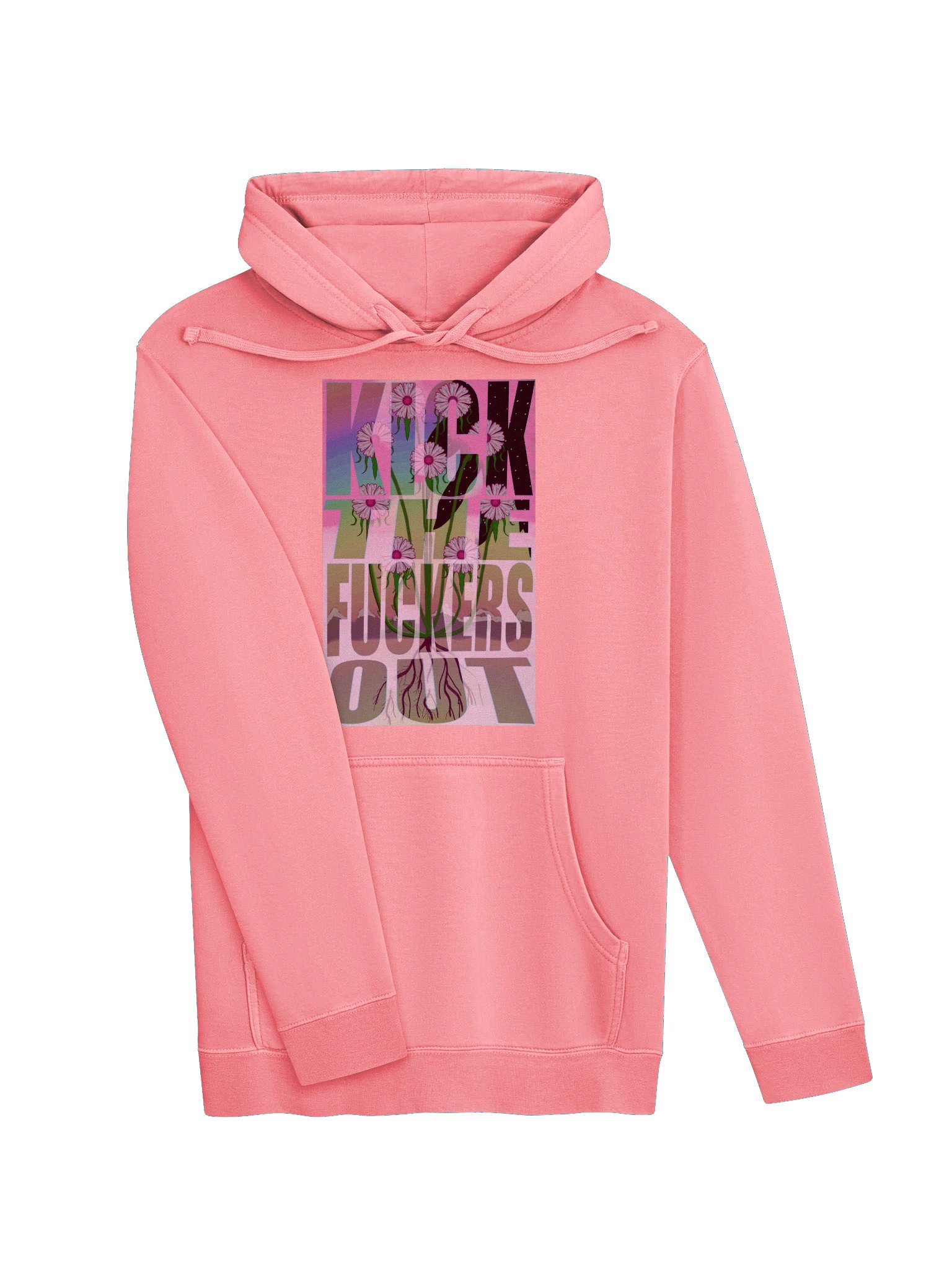 Floral Rebellion Pigment Dyed Hoodie product image (5)