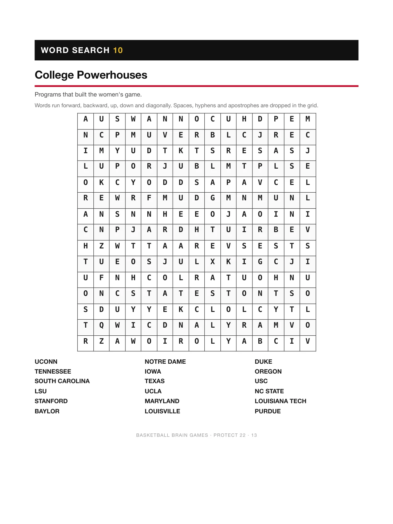 Basketball Brain Games — 66 Printable Puzzles for Hoops Fans (PDF) product image (2)