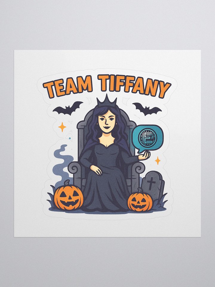 Team Tiffany Kiss Cut Stickers product image (1)