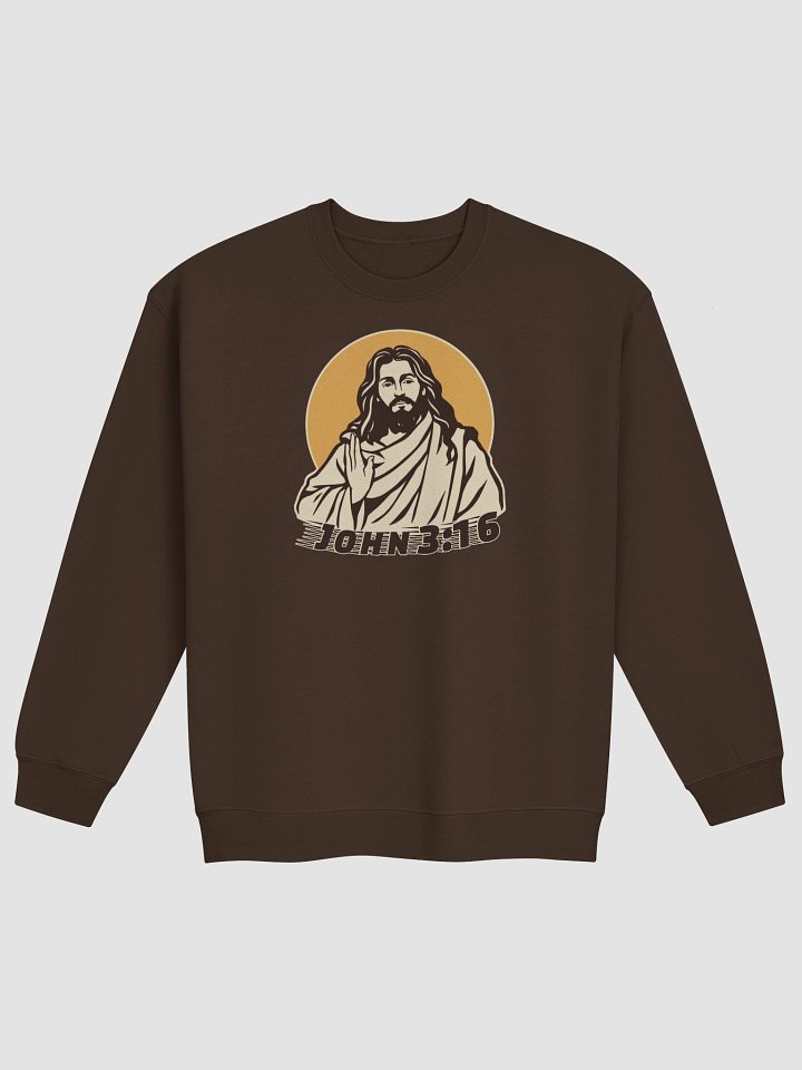 John 3:16 His One and Only Son Sweatshirt product image (1)