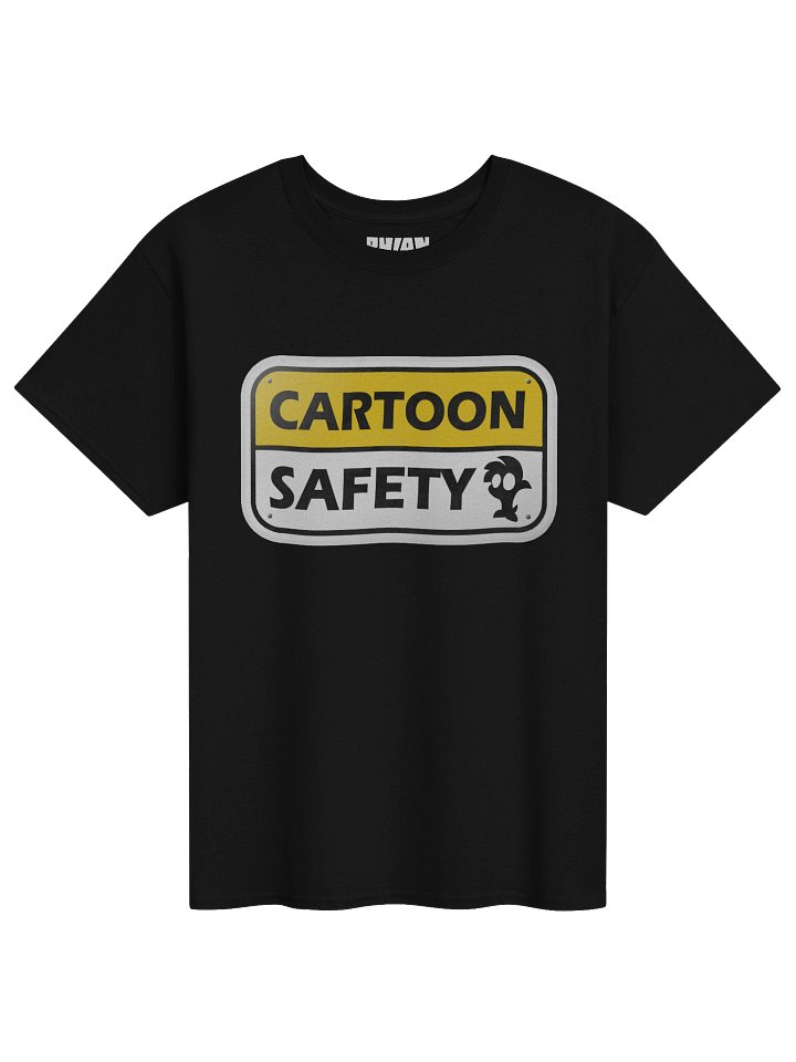 Cartoon Safety Logo T-Shirt product image (1)