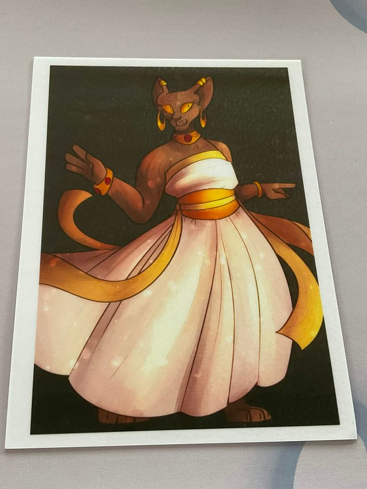 "Aureate Shimmer" art print product image (1)