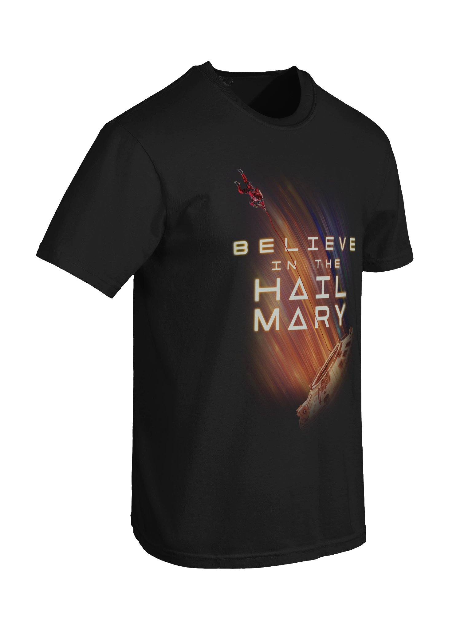 Believe in the Hail Mary Shirt | Sci-Fi Space Graphic Tee | Comfort Colors® T-Shirt product image (9)