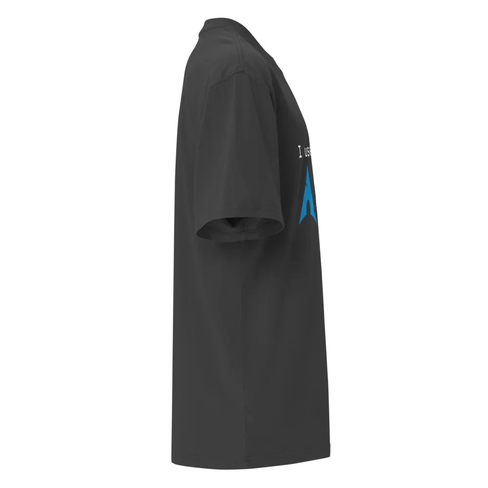 Arch Linux meme Oversized Tee product image (6)