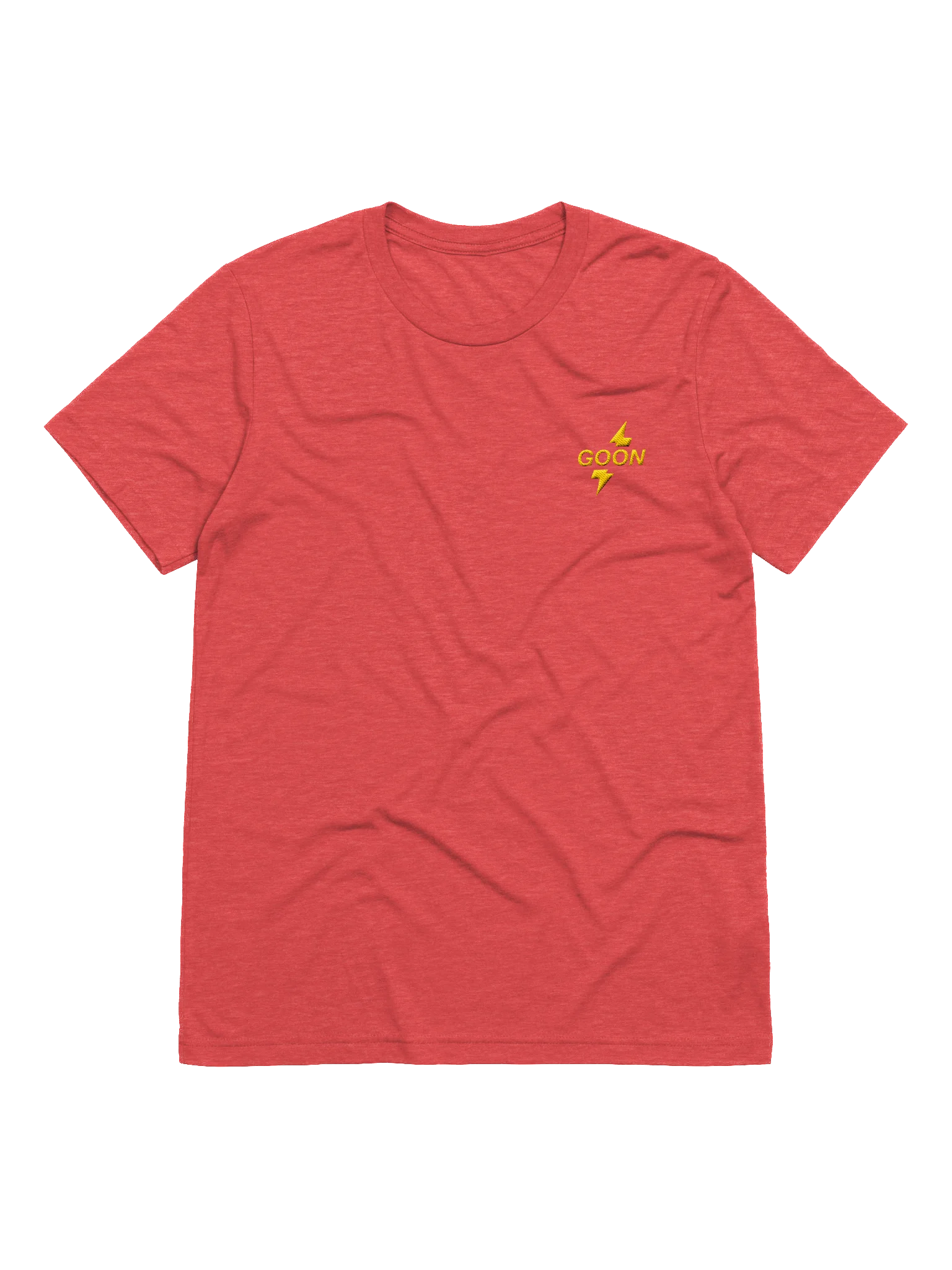 Goon Bolt Short Sleeve T-Shirt Red (Small Logo) product image (1)