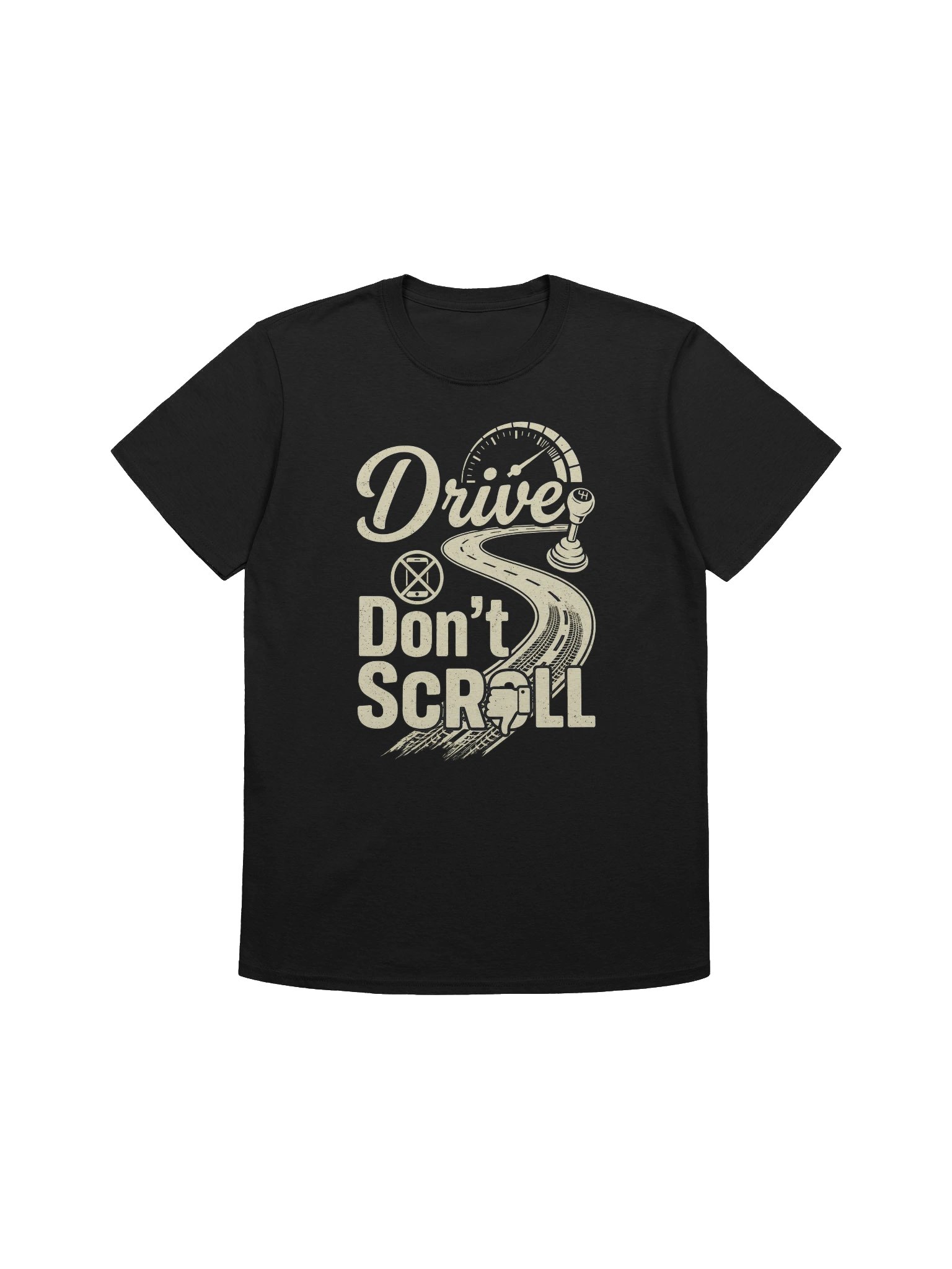 Drive Don't Scroll T-Shirt product image (5)