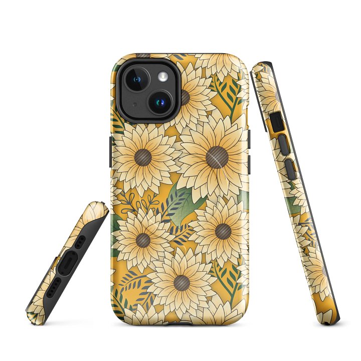 Sunflower Serenade MagSafe® iPhone® Tough Case product image (2)