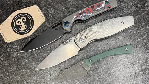 Todays Carry the @kizerknivesofficial Ara Special Blade Show edition 
@t_r_m_3rivers Neutron 2 with Lizard Skin Ti scales
And...