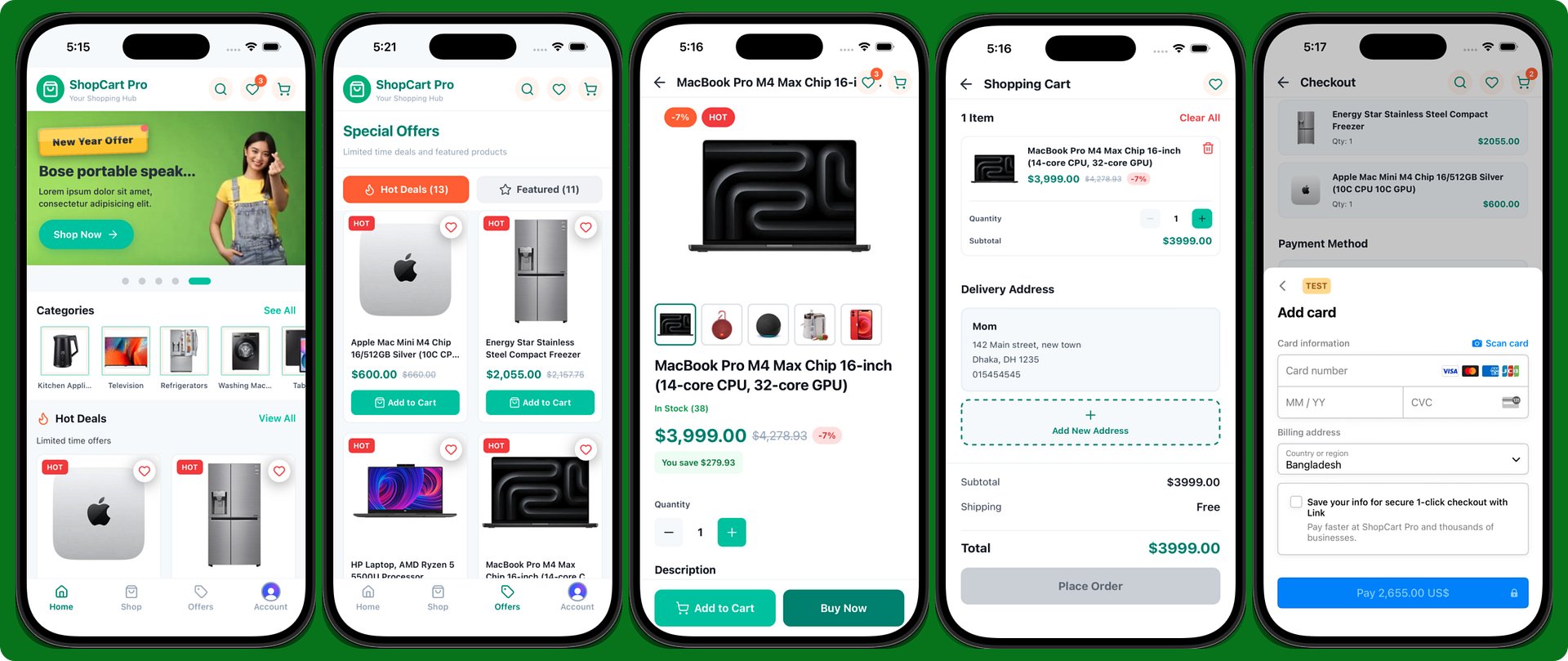 ShopCartPro - Complete React Native E-Commerce App with Sanity CMS & Stripe Integration product image (4)