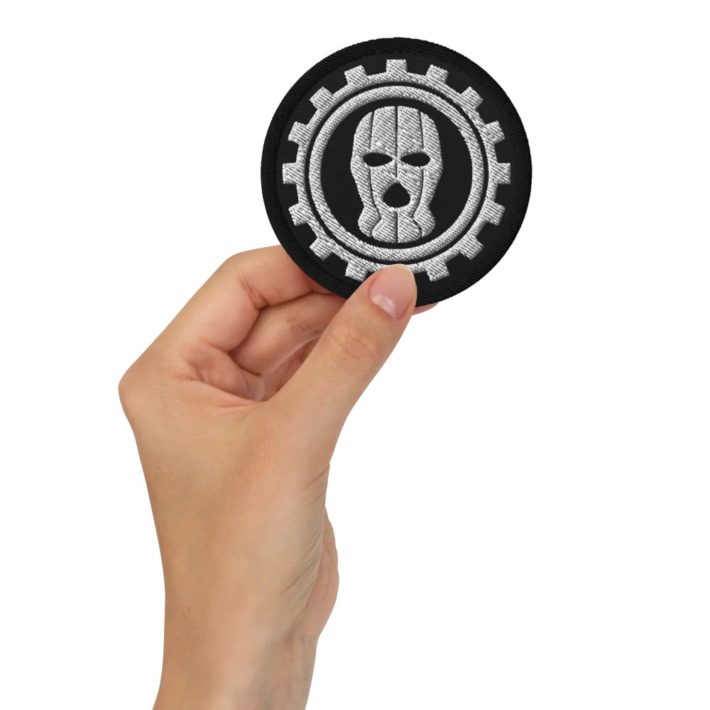 White Goonion Logo Embroidered Patch product image (2)