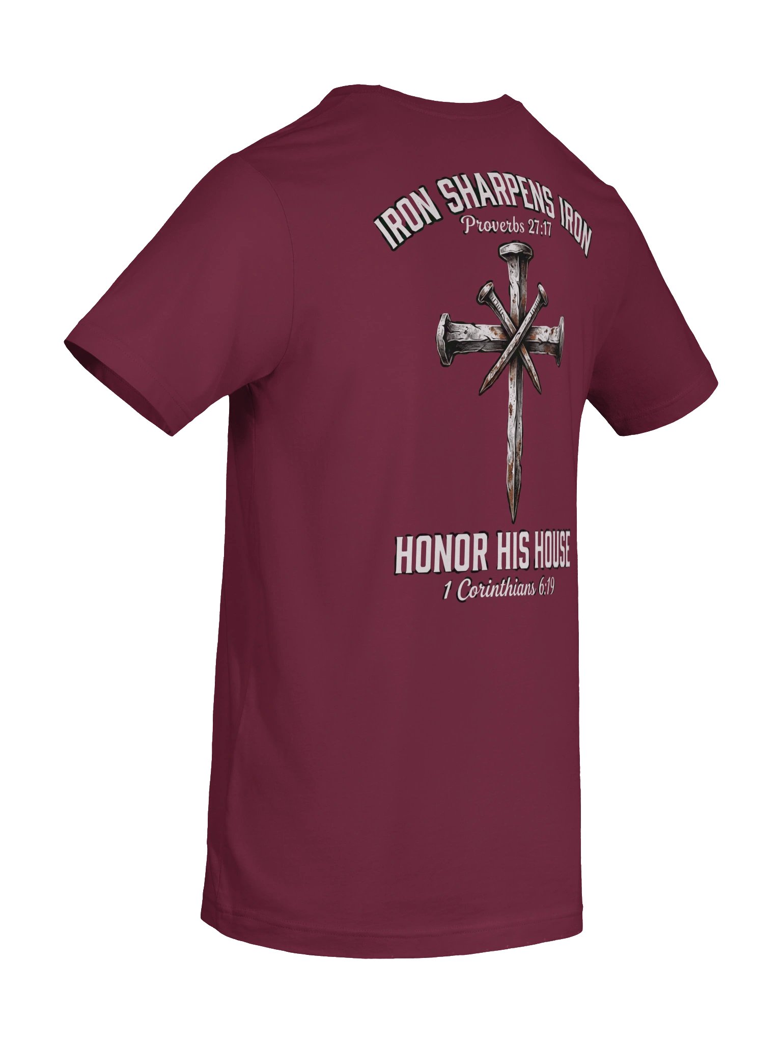 Unisex His House "Iron Sharpens Iron" T-Shirt product image (8)