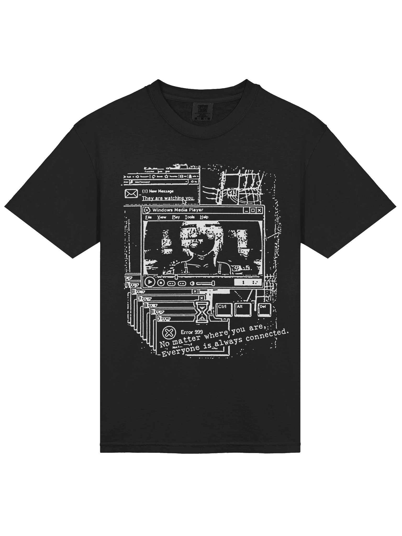 NO MATTER ! T-shirt. black vers. product image (2)