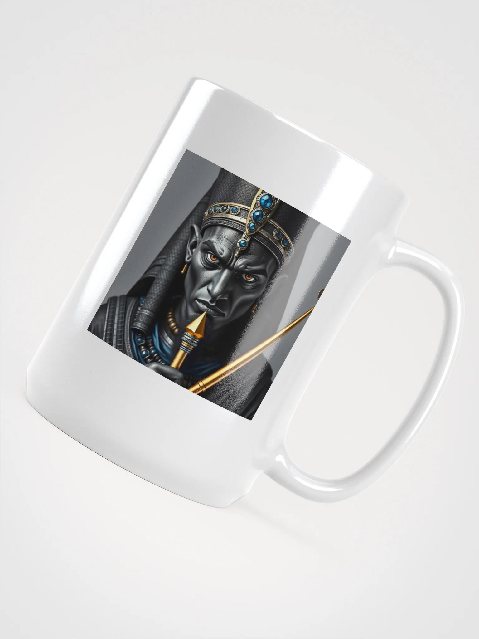 Heru: Avenging Eye of the Sun Mug – Perfect Gift for Egyptian Mythology Fans product image (5)